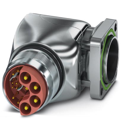 Phoenix Contact M23 Rotatable Receptacle; SH-8EPS48AAD00S; Male; 8-Pin; N Key; Front Mount; Crimp Contacts